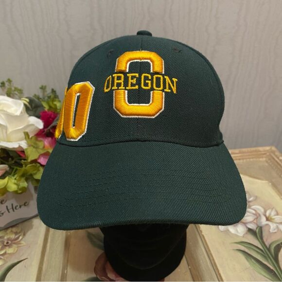 Top of the World UO Cap University of Oregon Strap Back Cap Wool Blend One Size - Picture 3 of 13